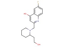 6-fluoro-2-{[2-(2-hydroxyethyl)piperidin-1-yl]methyl}quinolin-4-ol