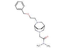 2-{(1S*,5R*)-6-[2-(benzyloxy)ethyl]-3,6-diazabicyclo[3.2.2]non-3-yl}-N,N-dimethylacetamide