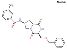N-{(3S,7S,8aS)-3-[(benzyloxy)methyl]-1,4-dioxooctahydropyrrolo[1,2-a]pyrazin-7-yl}-3-methylbenzamide