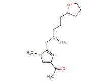 1-[1-methyl-5-({methyl[3-(tetrahydrofuran-2-yl)propyl]amino}methyl)-1H-pyrrol-3-yl]ethanone