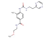 N-(2-methoxyethyl)-3-methyl-4-({[(2-pyrazin-2-ylethyl)amino]carbonyl}amino)benzamide