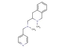 N-methyl-1-(2-methyl-1,2,3,4-tetrahydro-3-isoquinolinyl)-N-(4-pyridinylmethyl)methanamine