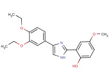 2-[4-(3,4-diethoxyphenyl)-1H-imidazol-2-yl]-4-methoxyphenol