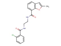 N-{2-[(2-chlorobenzoyl)amino]ethyl}-2-methyl-1-benzofuran-7-carboxamide