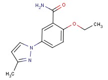 2-ethoxy-5-(3-methyl-1H-pyrazol-1-yl)benzamide