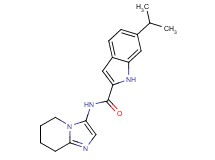 6-isopropyl-N-(5,6,7,8-tetrahydroimidazo[1,2-a]pyridin-3-yl)-1H-indole-2-carboxamide