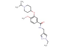 N-[(1-ethyl-1H-pyrazol-4-yl)methyl]-3-[(1-isopropyl-4-piperidinyl)oxy]-4-methoxybenzamide