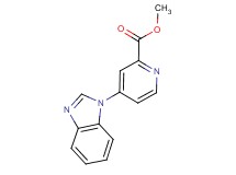 methyl 4-(1H-benzimidazol-1-yl)pyridine-2-carboxylate