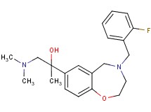 1-(dimethylamino)-2-[4-(2-fluorobenzyl)-2,3,4,5-tetrahydro-1,4-benzoxazepin-7-yl]-2-propanol