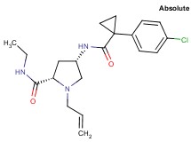 (4S)-1-allyl-4-({[1-(4-chlorophenyl)cyclopropyl]carbonyl}amino)-N-ethyl-L-prolinamide