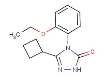 5-cyclobutyl-4-(2-ethoxyphenyl)-2,4-dihydro-3H-1,2,4-triazol-3-one