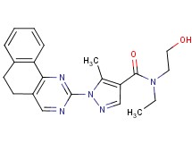 1-(5,6-dihydrobenzo[h]quinazolin-2-yl)-N-ethyl-N-(2-hydroxyethyl)-5-methyl-1H-pyrazole-4-carboxamide