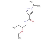 N-(2-ethoxybutyl)-1-isopropyl-1H-pyrazole-4-carboxamide