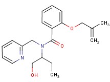N-[1-(hydroxymethyl)propyl]-2-[(2-methylprop-2-en-1-yl)oxy]-N-(pyridin-2-ylmethyl)benzamide