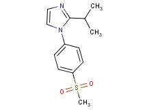 2-isopropyl-1-[4-(methylsulfonyl)phenyl]-1H-imidazole