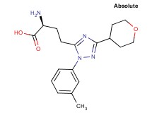 (2S)-2-amino-4-[1-(3-methylphenyl)-3-(tetrahydro-2H-pyran-4-yl)-1H-1,2,4-triazol-5-yl]butanoic acid