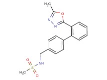 N-{[2'-(5-methyl-1,3,4-oxadiazol-2-yl)biphenyl-4-yl]methyl}methanesulfonamide