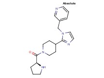 3-{[2-(1-L-prolyl-4-piperidinyl)-1H-imidazol-1-yl]methyl}pyridine