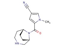 5-[(1S*,6R*)-3,9-diazabicyclo[4.2.1]non-9-ylcarbonyl]-1-methyl-1H-pyrrole-3-carbonitrile