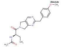 N-((1R)-1-{[2-(4-methoxybenzyl)-5,7-dihydro-6H-pyrrolo[3,4-d]pyrimidin-6-yl]carbonyl}propyl)acetamide