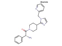 ((1R)-2-oxo-1-phenyl-2-{4-[1-(pyridin-2-ylmethyl)-1H-imidazol-2-yl]piperidin-1-yl}ethyl)amine