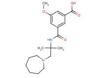 3-{[(2-azepan-1-yl-1,1-dimethylethyl)amino]carbonyl}-5-methoxybenzoic acid