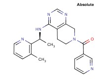 N-[(1S)-1-(3-methylpyridin-2-yl)ethyl]-7-(pyridin-3-ylcarbonyl)-5,6,7,8-tetrahydropyrido[3,4-d]pyrimidin-4-amine