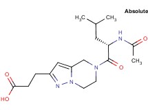 3-[5-(N-acetyl-L-leucyl)-4,5,6,7-tetrahydropyrazolo[1,5-a]pyrazin-2-yl]propanoic acid