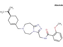 N-[(7-{[(4S)-4-isopropenyl-1-cyclohexen-1-yl]methyl}-6,7,8,9-tetrahydro-5H-[1,2,4]triazolo[4,3-d][1,4]diazepin-3-yl)methyl]-2-methoxybenzamide