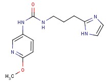 N-[3-(1H-imidazol-2-yl)propyl]-N'-(6-methoxypyridin-3-yl)urea