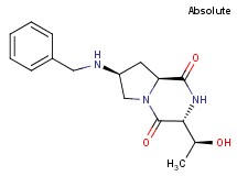 (3R,7S,8aS)-7-(benzylamino)-3-[(1S)-1-hydroxyethyl]hexahydropyrrolo[1,2-a]pyrazine-1,4-dione