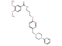 3,4-dimethoxy-N-[3-(4-{[4-(2-pyridinyl)-1-piperazinyl]methyl}phenoxy)propyl]benzamide