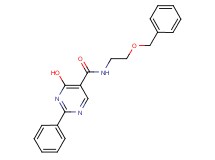N-[2-(benzyloxy)ethyl]-4-hydroxy-2-phenylpyrimidine-5-carboxamide