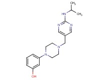 3-(4-{[2-(isopropylamino)pyrimidin-5-yl]methyl}piperazin-1-yl)phenol
