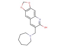 7-(1-azepanylmethyl)[1,3]dioxolo[4,5-g]quinolin-6-ol