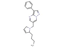 6-[(2-butyl-2,5-dihydro-1H-pyrrol-1-yl)methyl]-3-phenylpyrazolo[1,5-a]pyrimidine