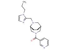 (1R*,5R*)-6-[(1-propyl-1H-imidazol-2-yl)methyl]-3-(3-pyridinylcarbonyl)-3,6-diazabicyclo[3.2.2]nonane