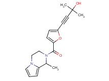 2-methyl-4-{5-[(1-methyl-3,4-dihydropyrrolo[1,2-a]pyrazin-2(1H)-yl)carbonyl]-2-furyl}-3-butyn-2-ol