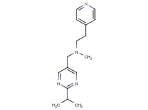 N-[(2-isopropylpyrimidin-5-yl)methyl]-N-methyl-2-pyridin-4-ylethanamine