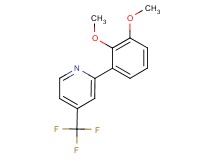 2-(2,3-dimethoxyphenyl)-4-(trifluoromethyl)pyridine