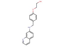 2-{4-[(7-quinolinylamino)methyl]phenoxy}ethanol