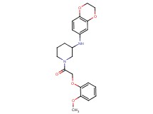 N-(2,3-dihydro-1,4-benzodioxin-6-yl)-1-[(2-methoxyphenoxy)acetyl]-3-piperidinamine