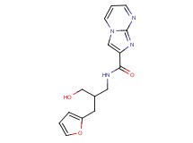 N-[3-(2-furyl)-2-(hydroxymethyl)propyl]imidazo[1,2-a]pyrimidine-2-carboxamide