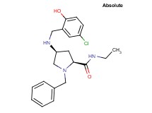 (4S)-1-benzyl-4-[(5-chloro-2-hydroxybenzyl)amino]-N-ethyl-L-prolinamide