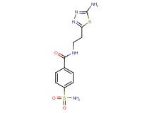 4-(aminosulfonyl)-N-[2-(5-amino-1,3,4-thiadiazol-2-yl)ethyl]benzamide