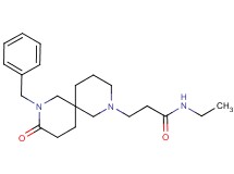 3-(8-benzyl-9-oxo-2,8-diazaspiro[5.5]undec-2-yl)-N-ethylpropanamide