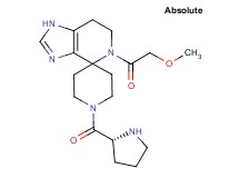 5-(methoxyacetyl)-1'-D-prolyl-1,5,6,7-tetrahydrospiro[imidazo[4,5-c]pyridine-4,4'-piperidine] dihydrochloride