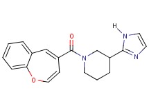 1-(1-benzoxepin-4-ylcarbonyl)-3-(1H-imidazol-2-yl)piperidine