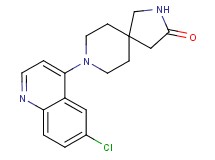 8-(6-chloroquinolin-4-yl)-2,8-diazaspiro[4.5]decan-3-one