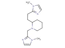 2-[2-(1-methyl-1H-imidazol-2-yl)ethyl]-1-[(1-methyl-1H-imidazol-2-yl)methyl]piperidine